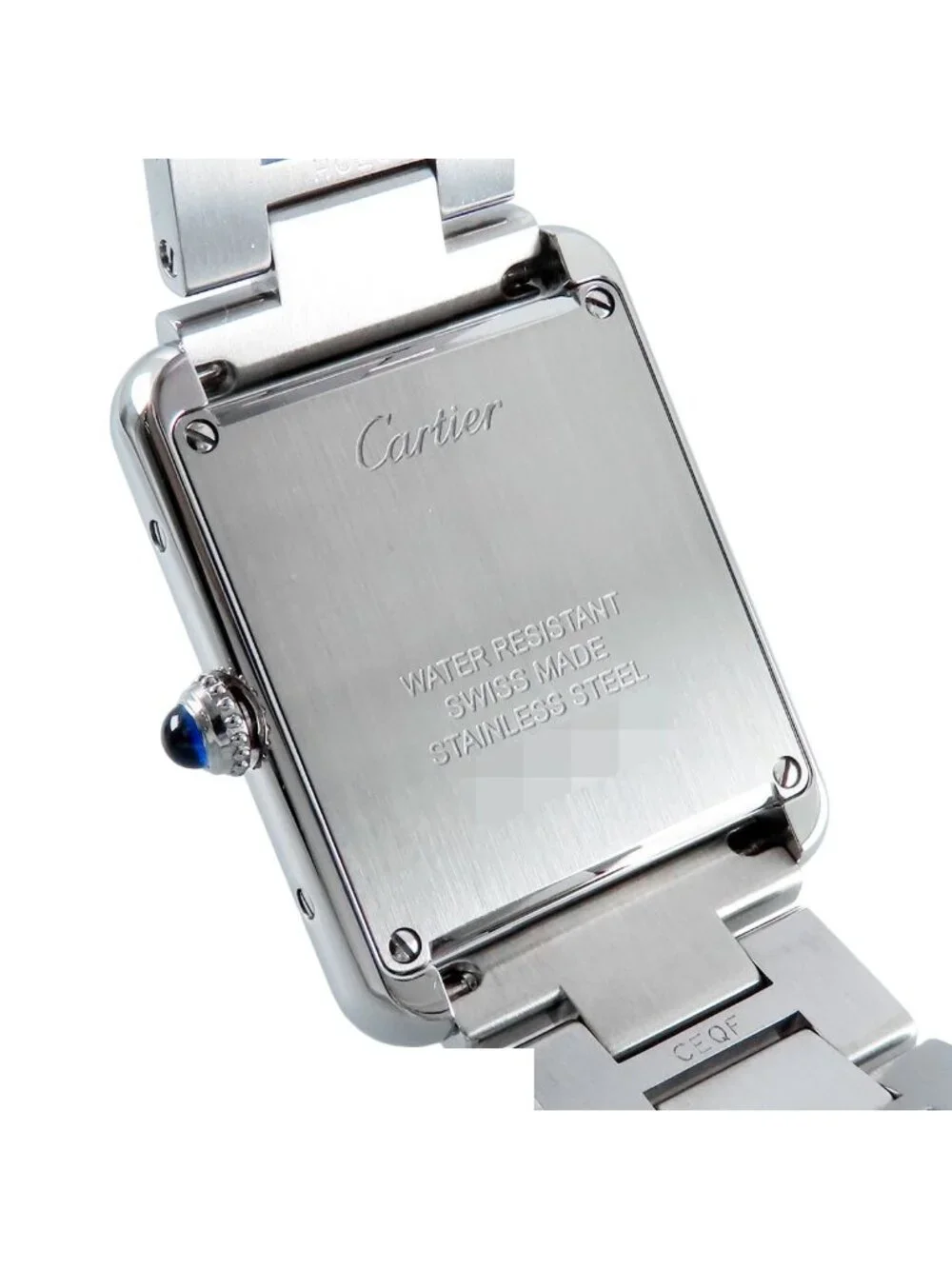 Cartier Tank Solo SM Silver SS Watch